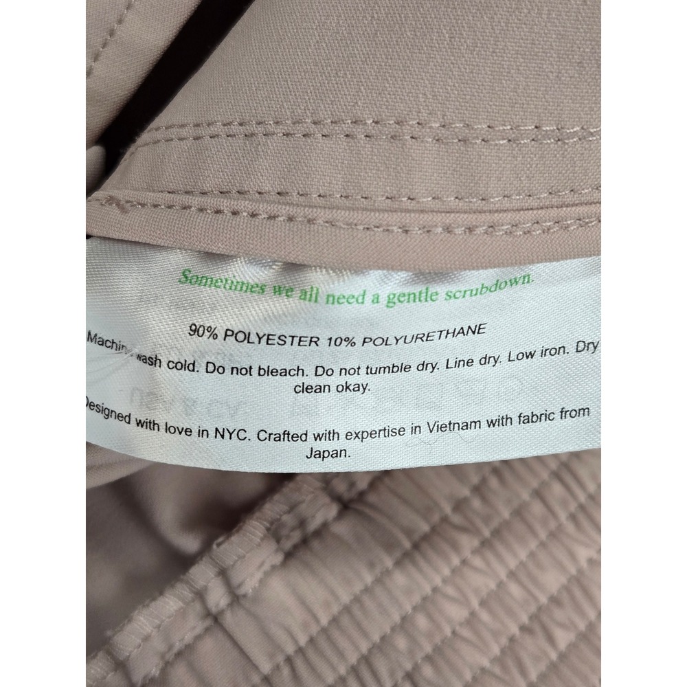 MM LaFleur The Langley Bomber Jacket OrigamiTech Blush Pink Size L Neutral - Picture 7 of 11